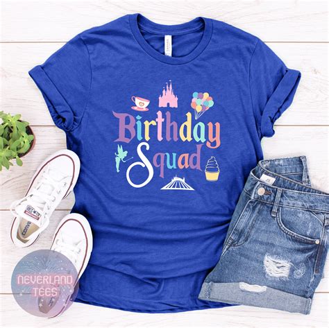 disney birthday shirts