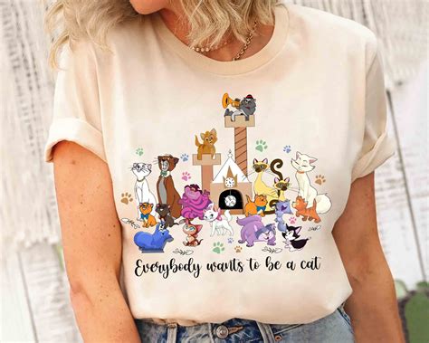 disney cats shirt