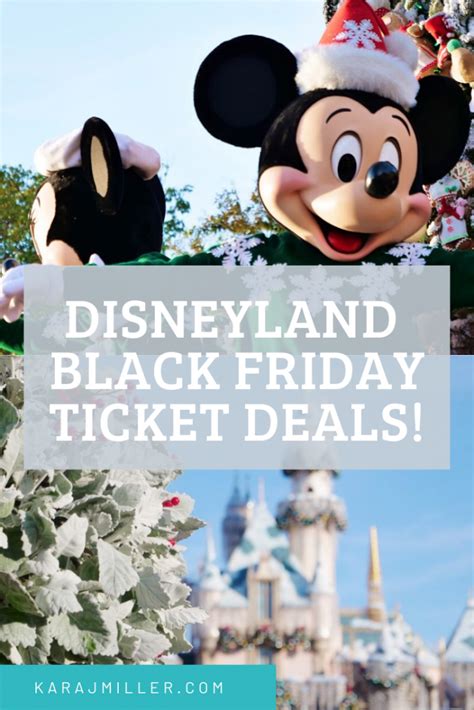 disneyland tickets black friday