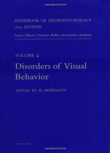 disorders of visual behavior handbook of neuropsychology Doc