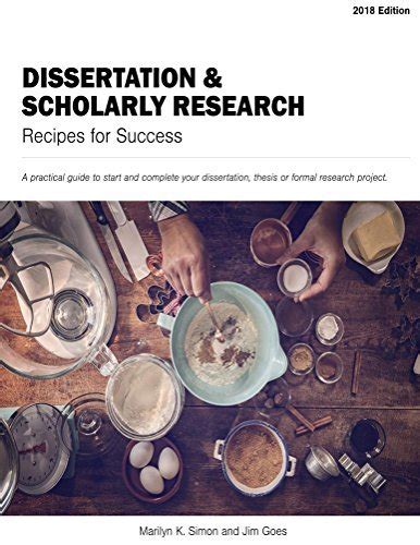 dissertation and scholarly research recipes for success Epub