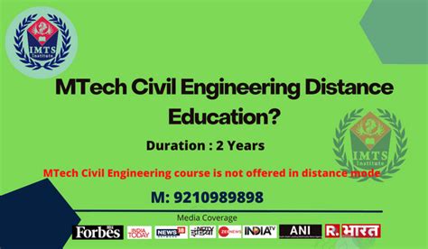 distance education offered in mtech civil engg by iits Kindle Editon