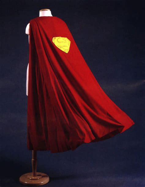 distinctive red cape