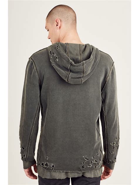 distressed sweatshirt mens