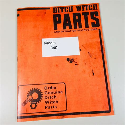 ditch witch 1030 parts manual Epub