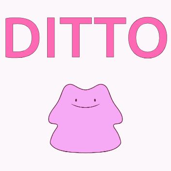 ditto not ditto