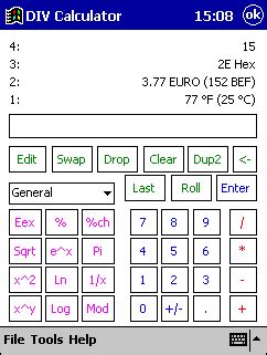 div f calculator