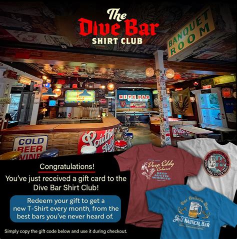 dive bar tee shirt club