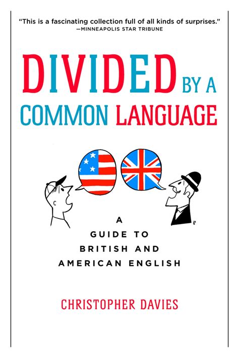 divided by a common language a guide to british and american english Doc