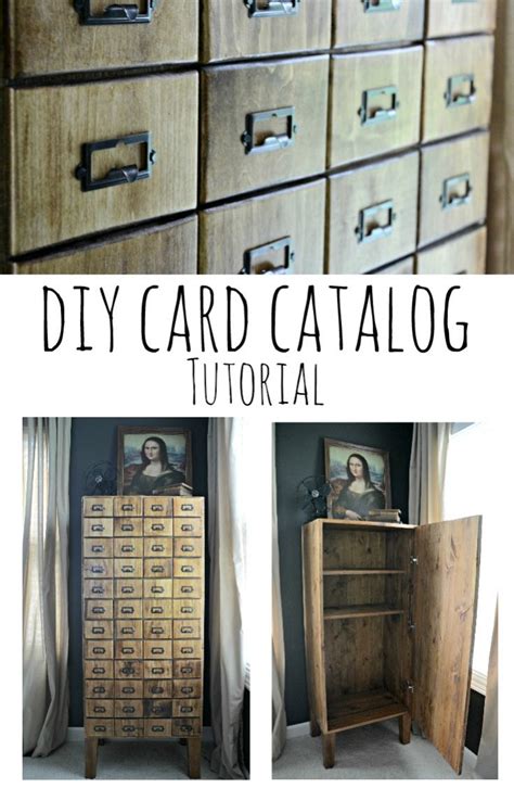 Diy Card Catalog