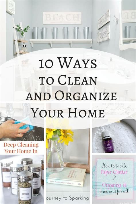 diy cleaning and organizing amazing tips on how to clean and organize your entire home fast and effective PDF