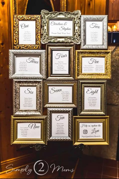 Diy Wedding Seating Chart Ideas