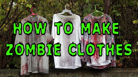 diy zombie shirt