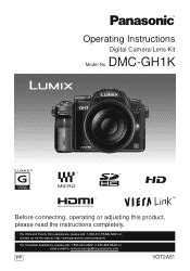 dmc gh1 manual pdf Kindle Editon