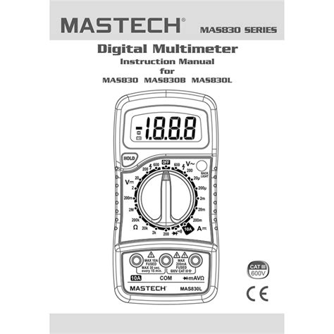 dmt7 digital multimeter manual PDF