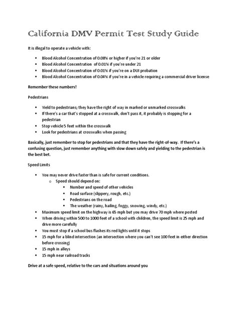dmv permit test study guide Kindle Editon