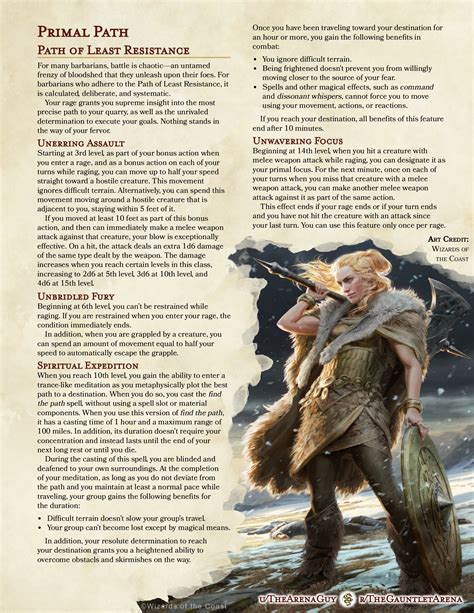 dnd what is primal order