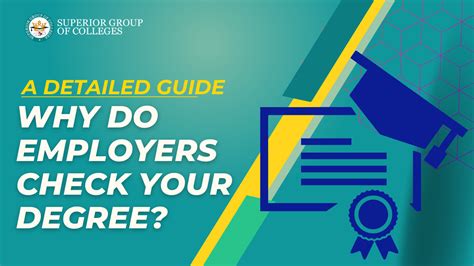 do employers check university degrees