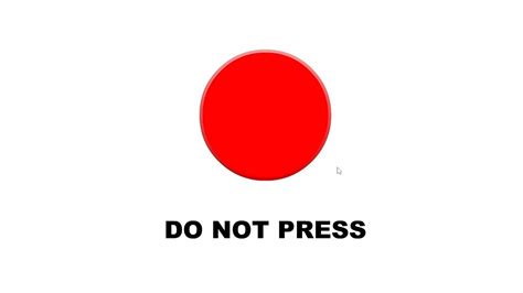Do Not Press The Red Button Game Walkthrough