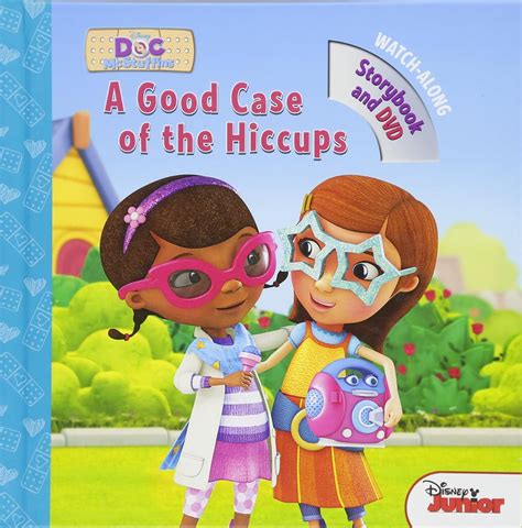 doc mcstuffins a good case of the hiccups book with dvd Kindle Editon