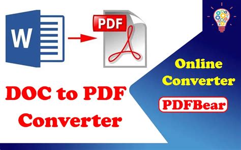 doc to pdf conversion PDF