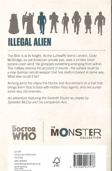 doctor who illegal alien the monster collection edition Reader