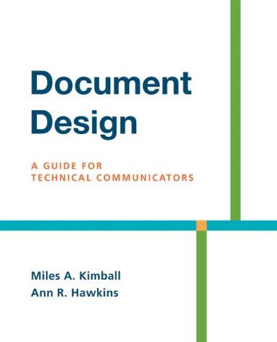 document design a guide for technical communicators Reader