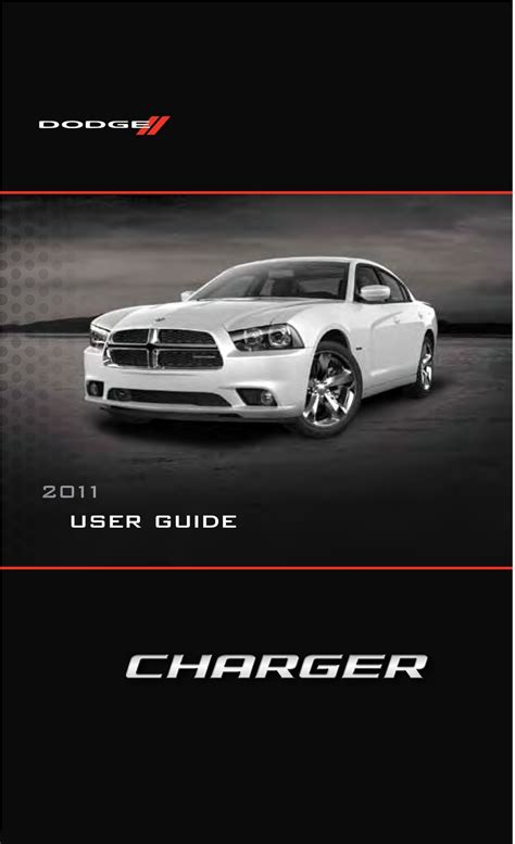 dodge charger 2011 manual Epub