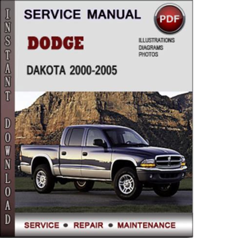 dodge dakota 2000 2004 service repair manual Reader
