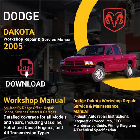 dodge dakota service manual 4875 pdf Kindle Editon