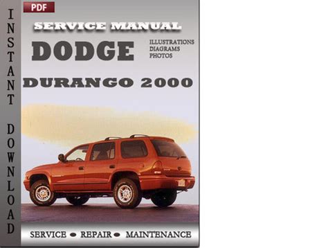 dodge durango 2000 service manual user guide Epub