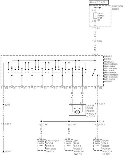 dodge durango window wiring Reader