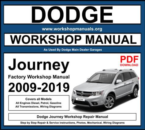 dodge journey service manual pdf Kindle Editon