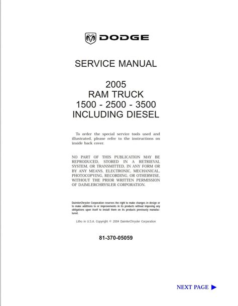 dodge ram 2500 repair manual Ebook Kindle Editon