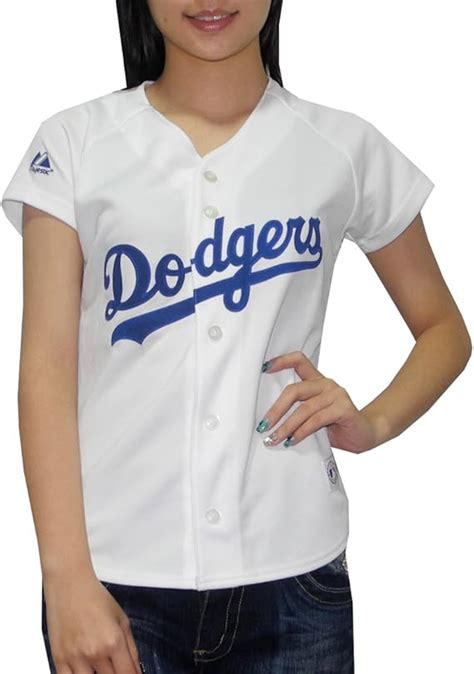 dodgers button shirt