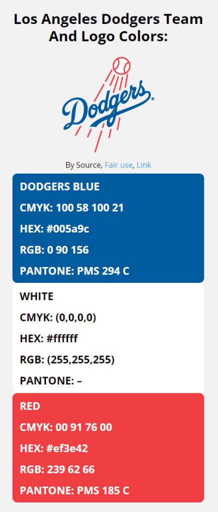 dodgers colors blue