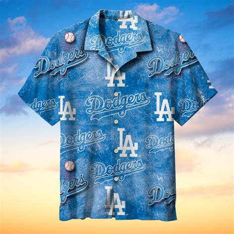 dodgers hawaiian shirt