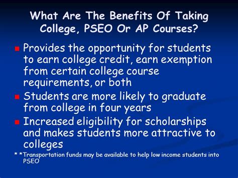 does pseo or ap help more with scholarships
