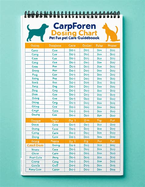 Dog Carprofen Chart