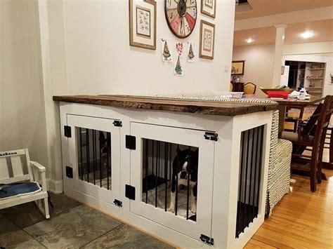 dog crates that look like furniture