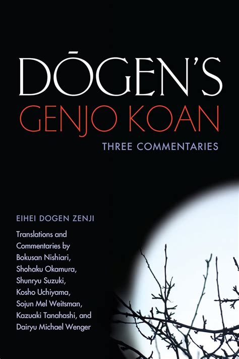 dogens genjo koan three commentaries PDF