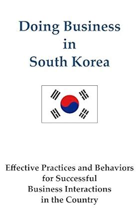 doing business in south korea doing business in book 39 Epub