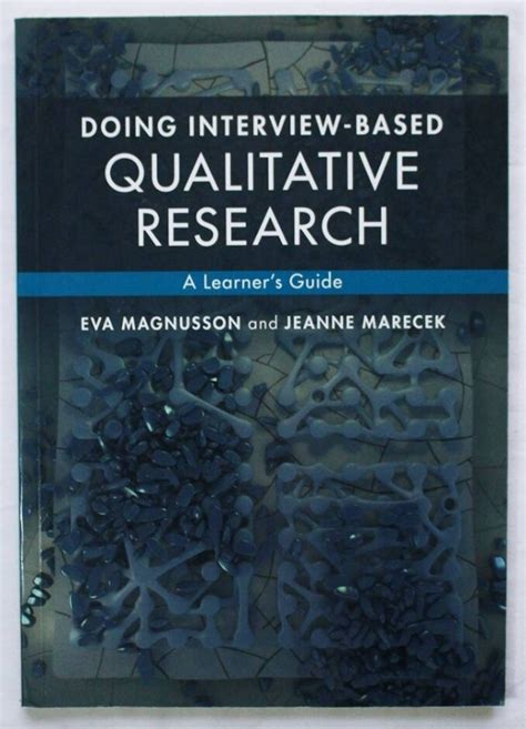 doing interview based qualitative research learners PDF