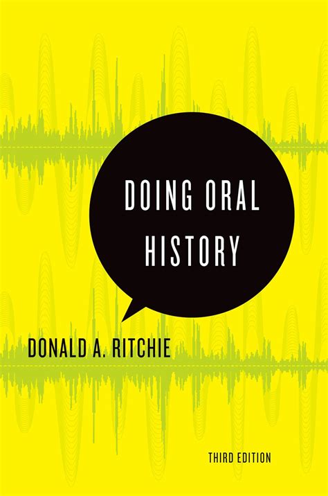 doing oral history oxford oral history series Reader