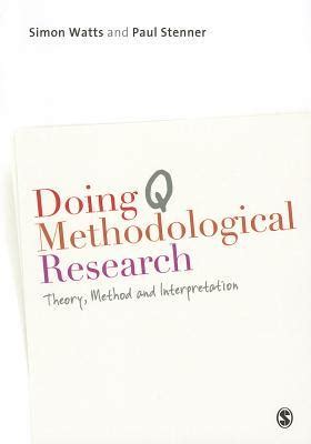 doing q methodological research theory method and interpretation Doc