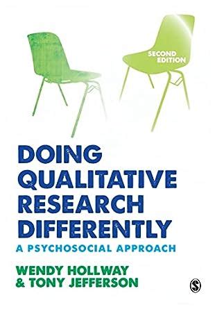 doing qualitative research differently a psychosocial approach Doc