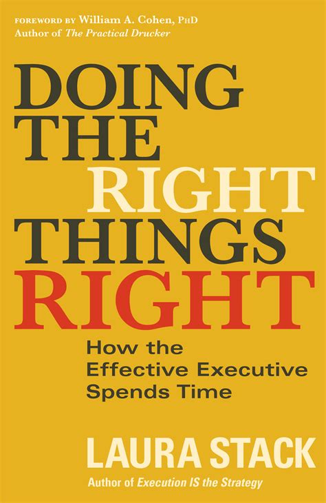 doing right things effective executive Epub