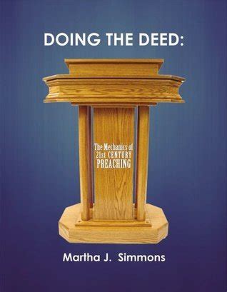 doing the deed the mechanics of 21st century preaching PDF