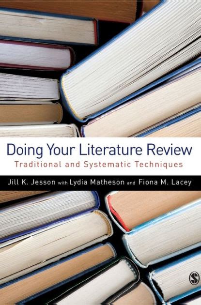 doing your literature review traditional and systematic techniques Epub