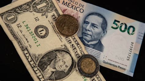 dolar contra peso mexicano